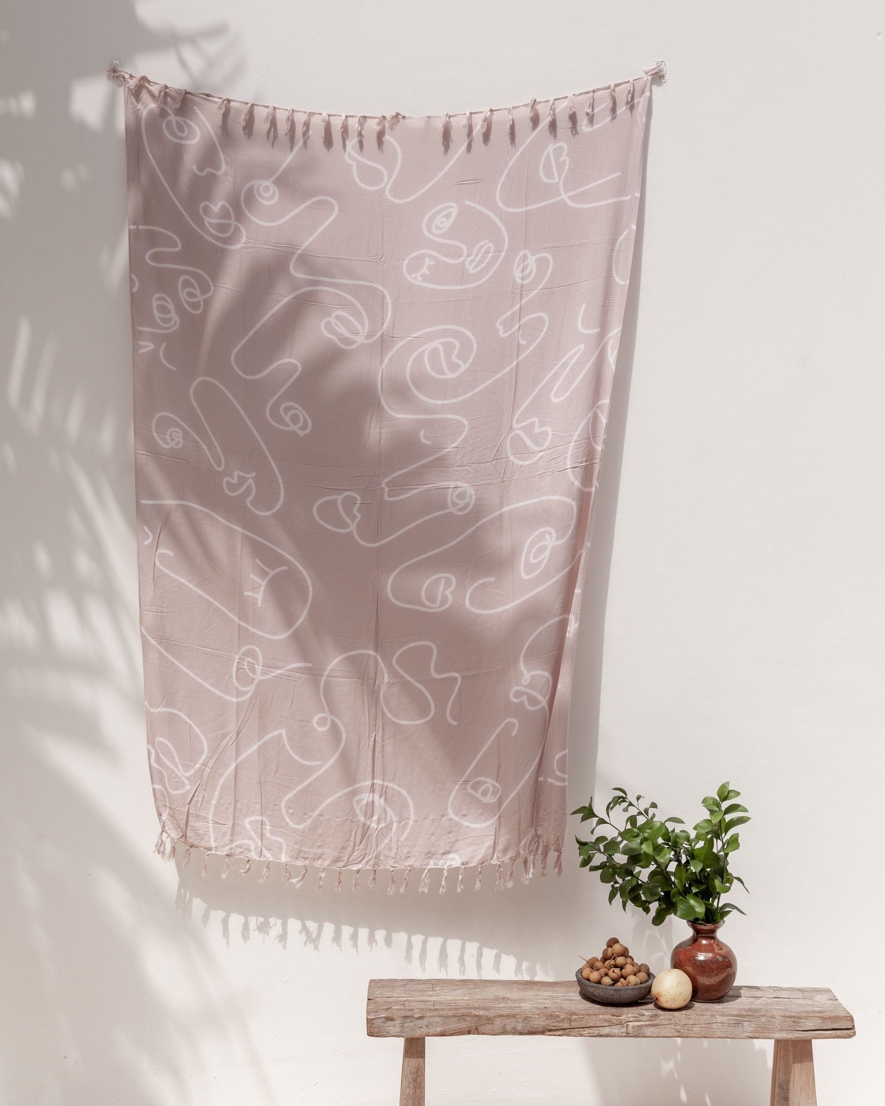 Faces Tapestry