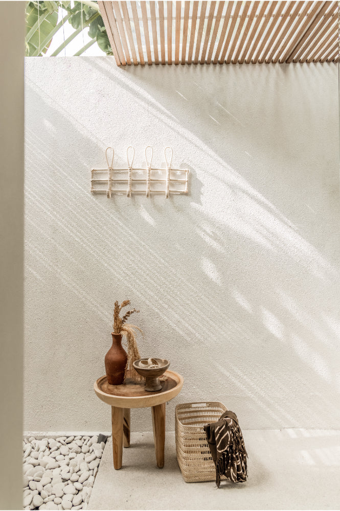 Nusa Rattan Wall Hooks