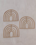 Rainbow Rattan Wall Decor