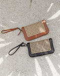 Raja Leather and Cane Wallet