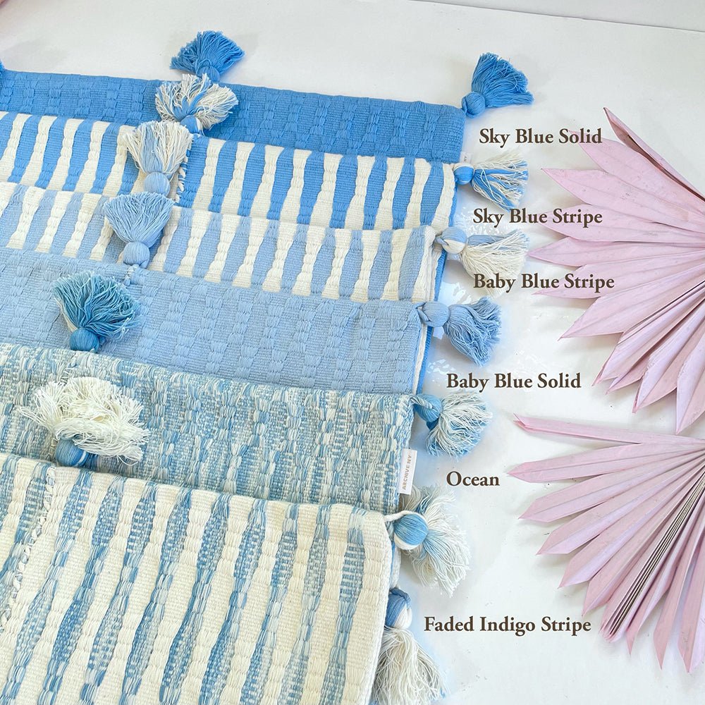 Antigua Pillow- Ocean Tie Dye