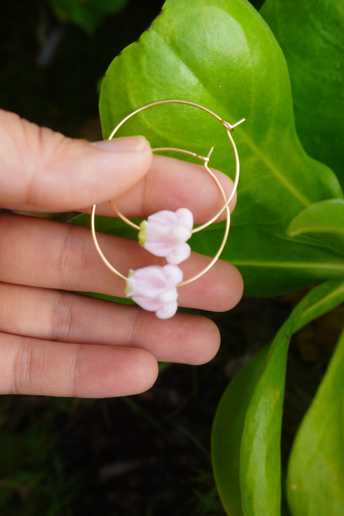 Minimalist Coco Eve Pua Hoops