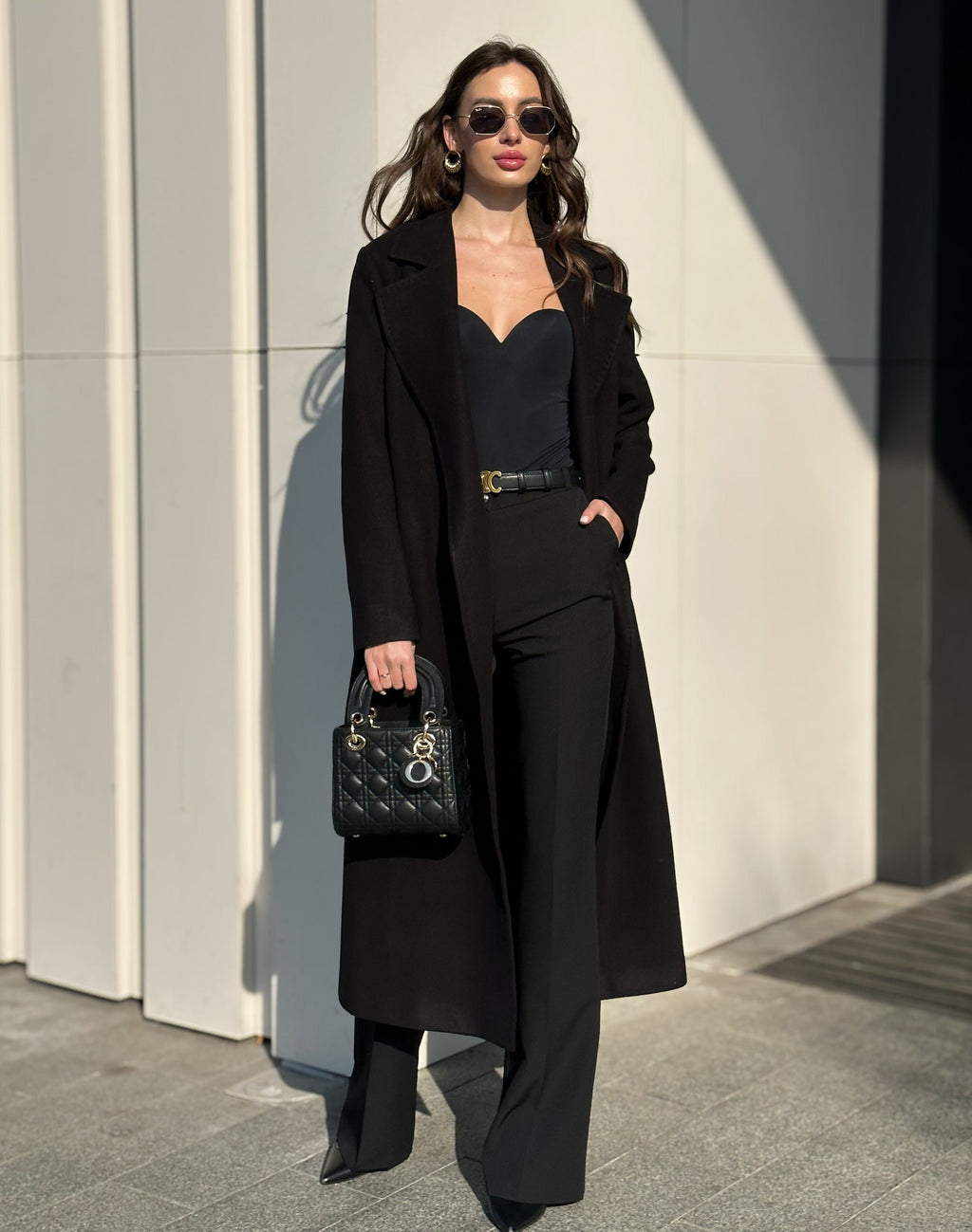 Pre-Order. Re-Stock Ships March 20, 2026. Astoria Classic Wraparound Wool Blend Overcoat