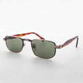 Narrow Rectangular 90s Vintage Sunglass - Clint