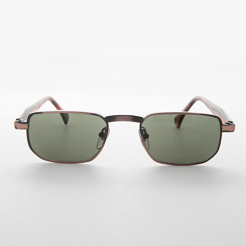 Narrow Rectangular 90s Vintage Sunglass - Clint
