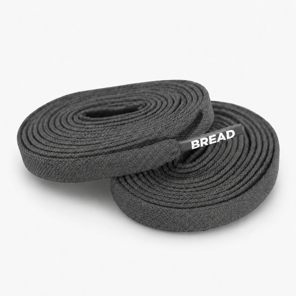 Charcoal Grey Bread Laces