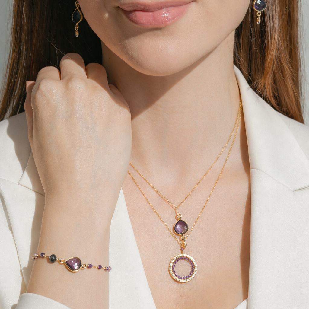Amethyst Ballet Pendant