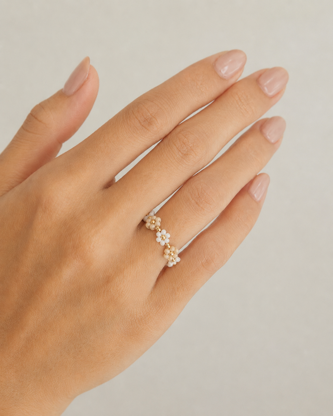 Flora Beaded Ring