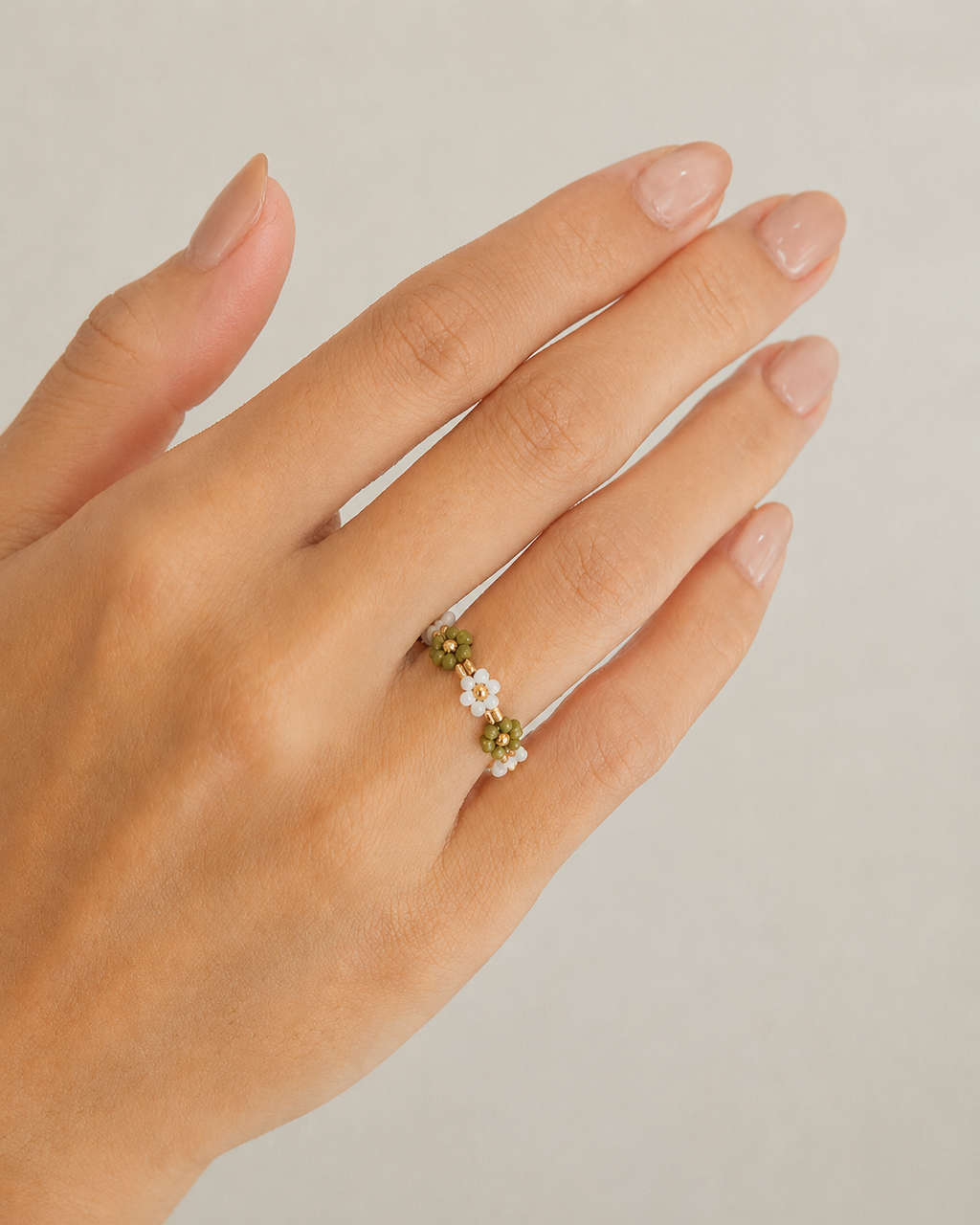 Flora Beaded Ring