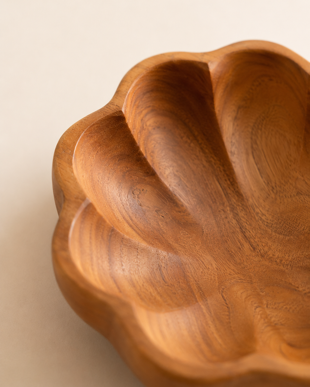 Flora Teak Bowl