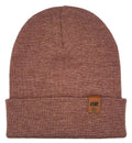 Classic Fusion Cuffed Beanie, Burgundy and Pink