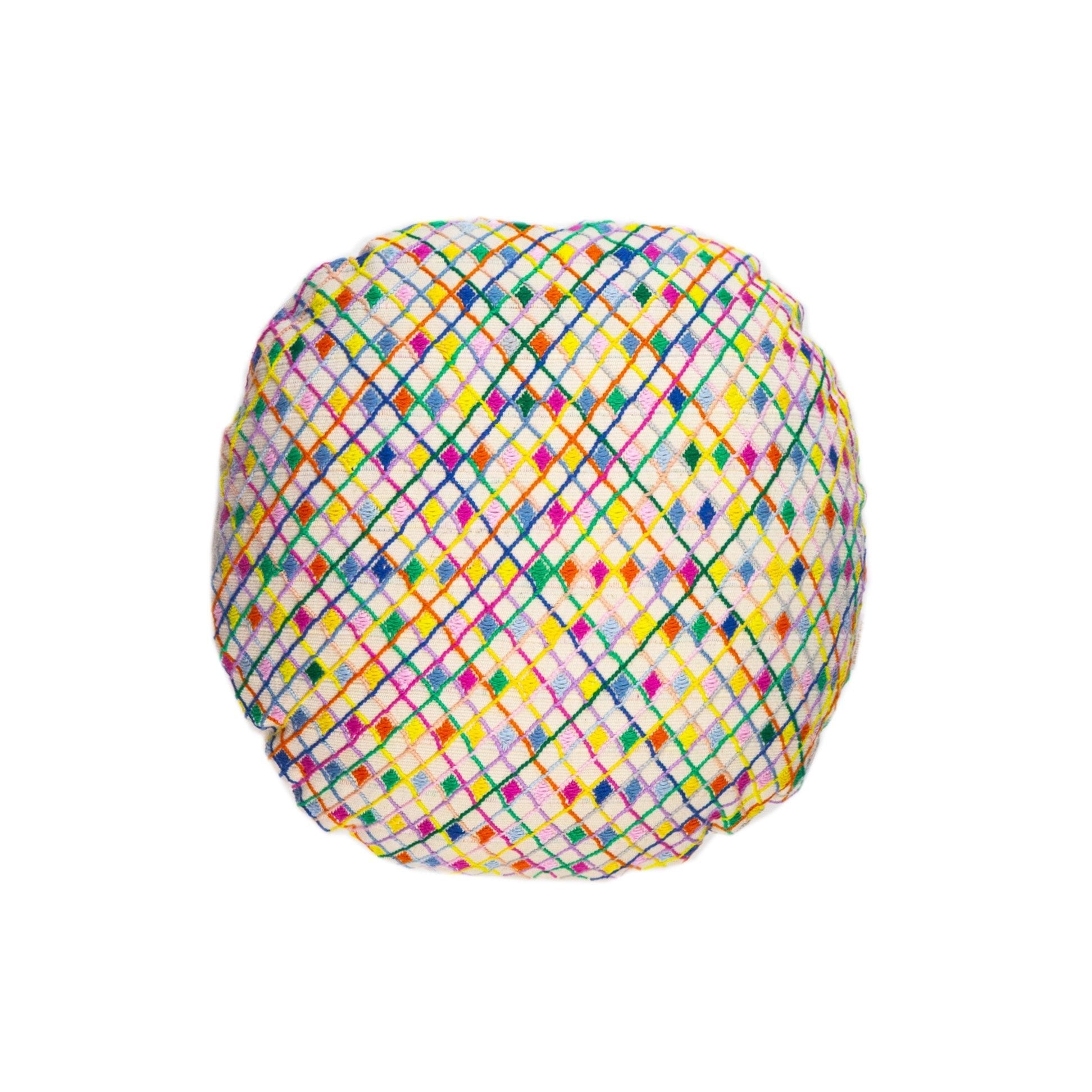 Cotzal Rainbow Brocade Pillows