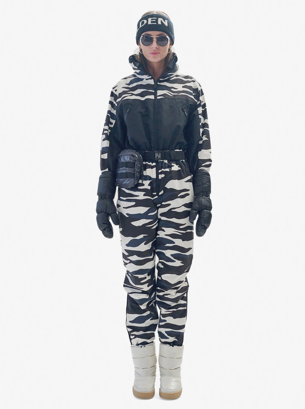 Powder Suit - Zebra