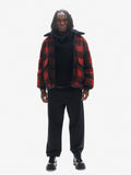 Down Field Jacket - Red/Black Plaid