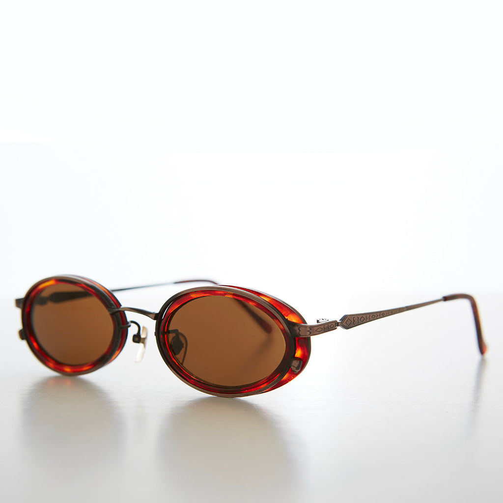 Oval 90s Vintage Sunglasses - Dorian
