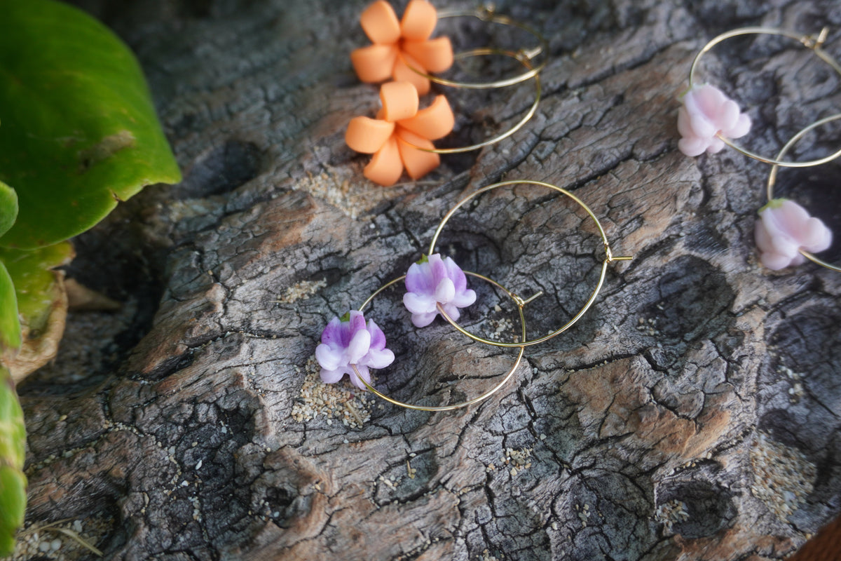 Minimalist Coco Eve Pua Hoops