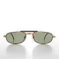 Half Frame Vintage Aviator Deadstock Sunglass - Earl