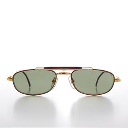 Half Frame Vintage Aviator Deadstock Sunglass - Earl