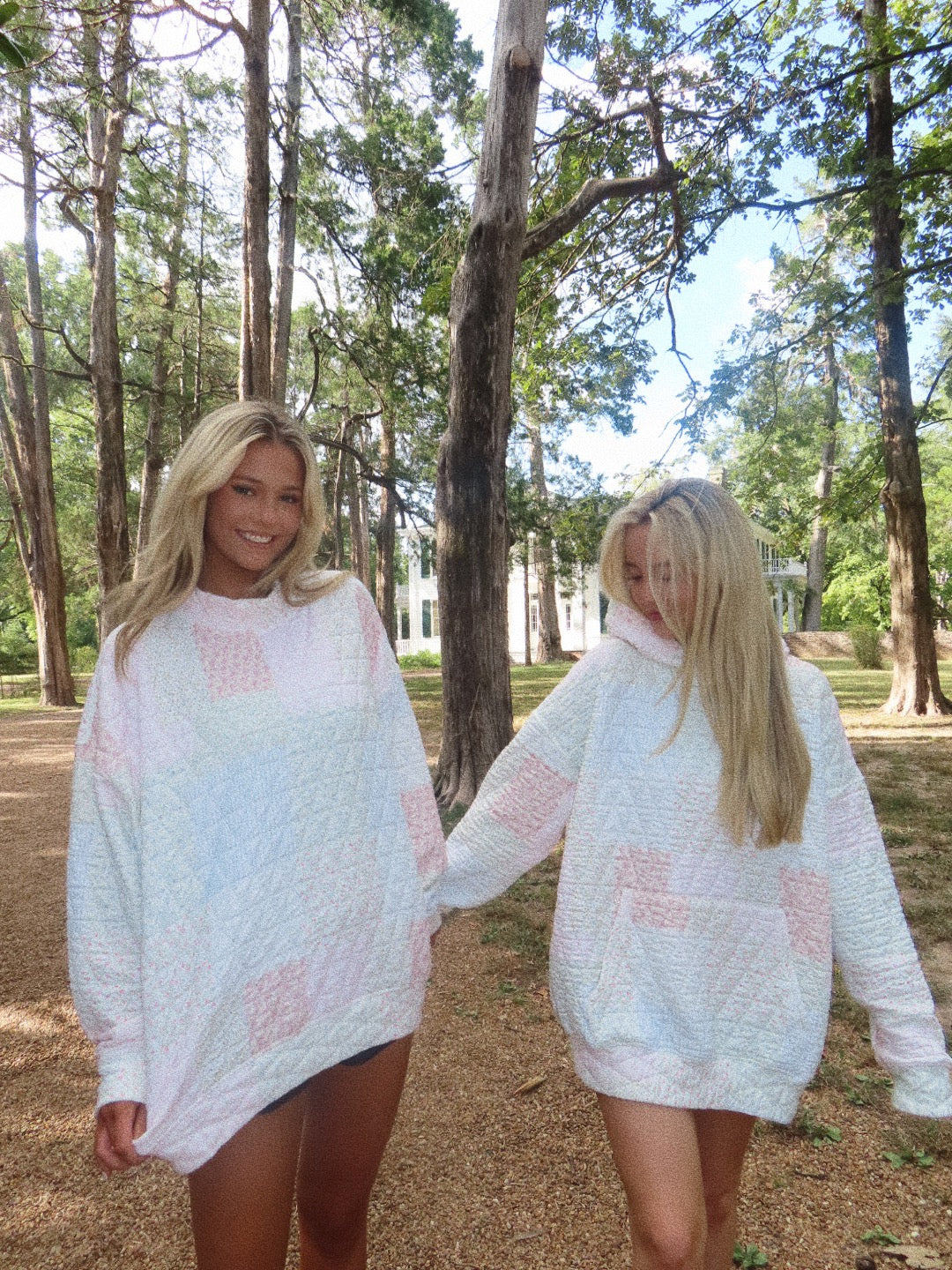 Quilted Pastel Hoodie