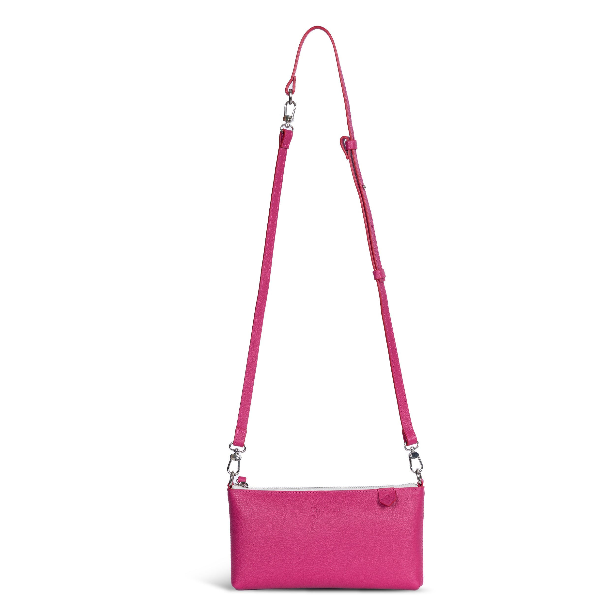Elia Convertible Leather Bag – Clutch, Shoulder & Crossbody