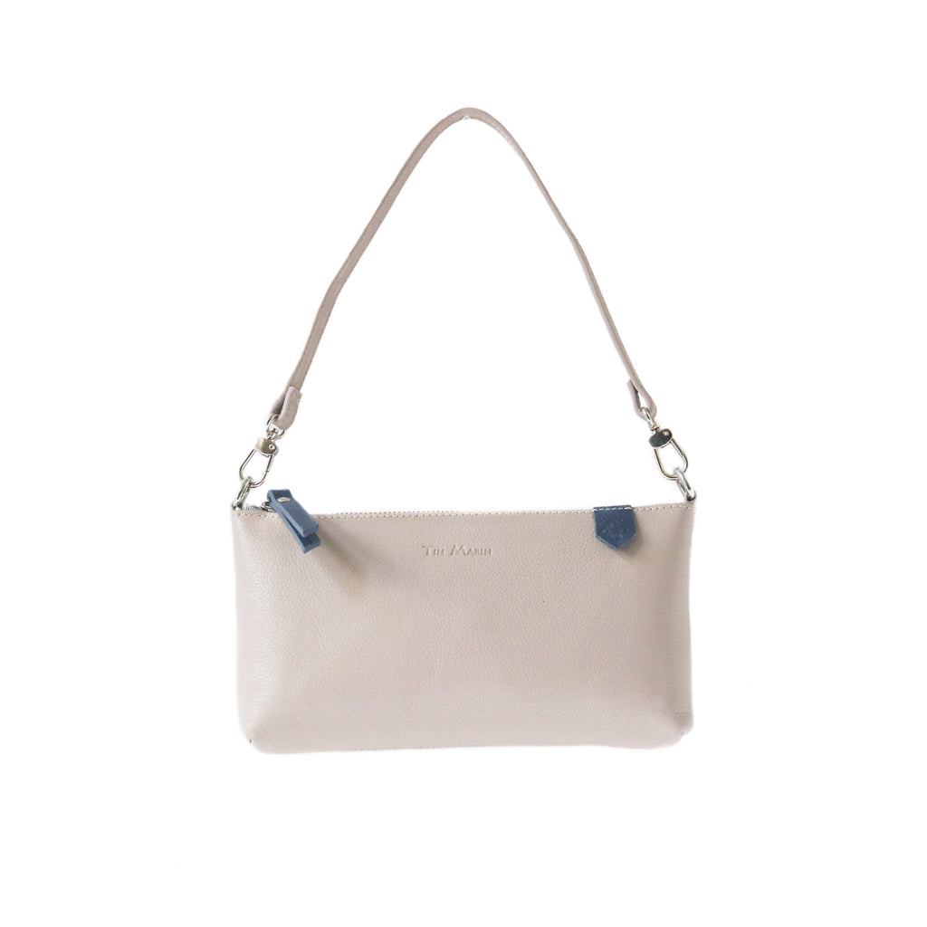 Elia Convertible Leather Bag – Clutch, Shoulder & Crossbody