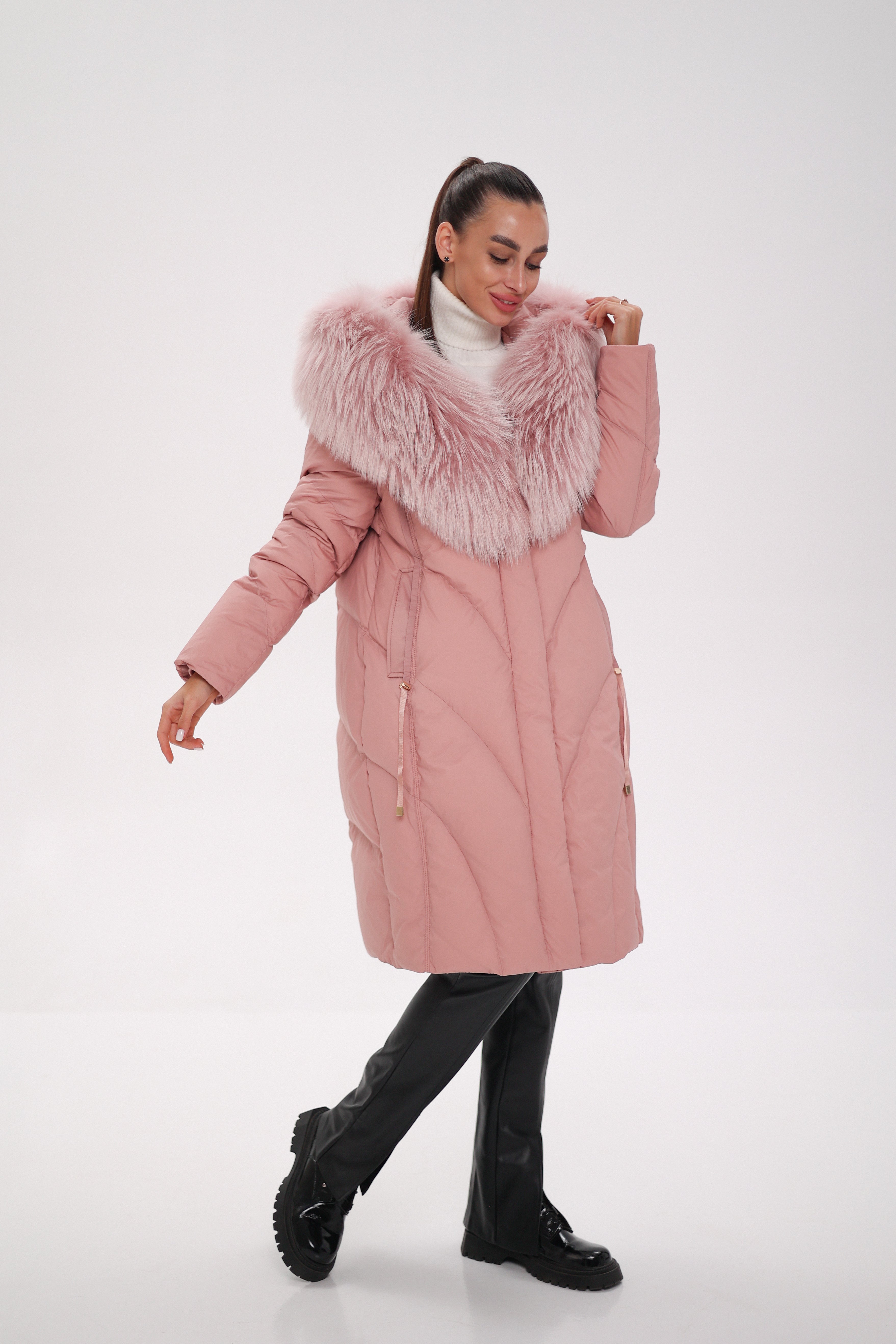 Genuine Fox Down Coat