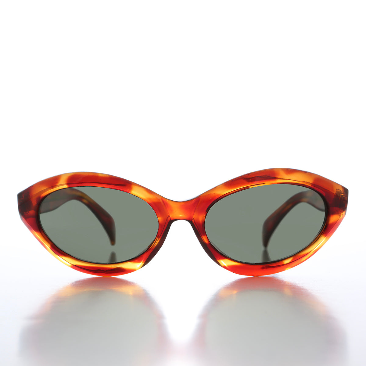 Curved Cat Eye Vintage Sunglasses - Fagan
