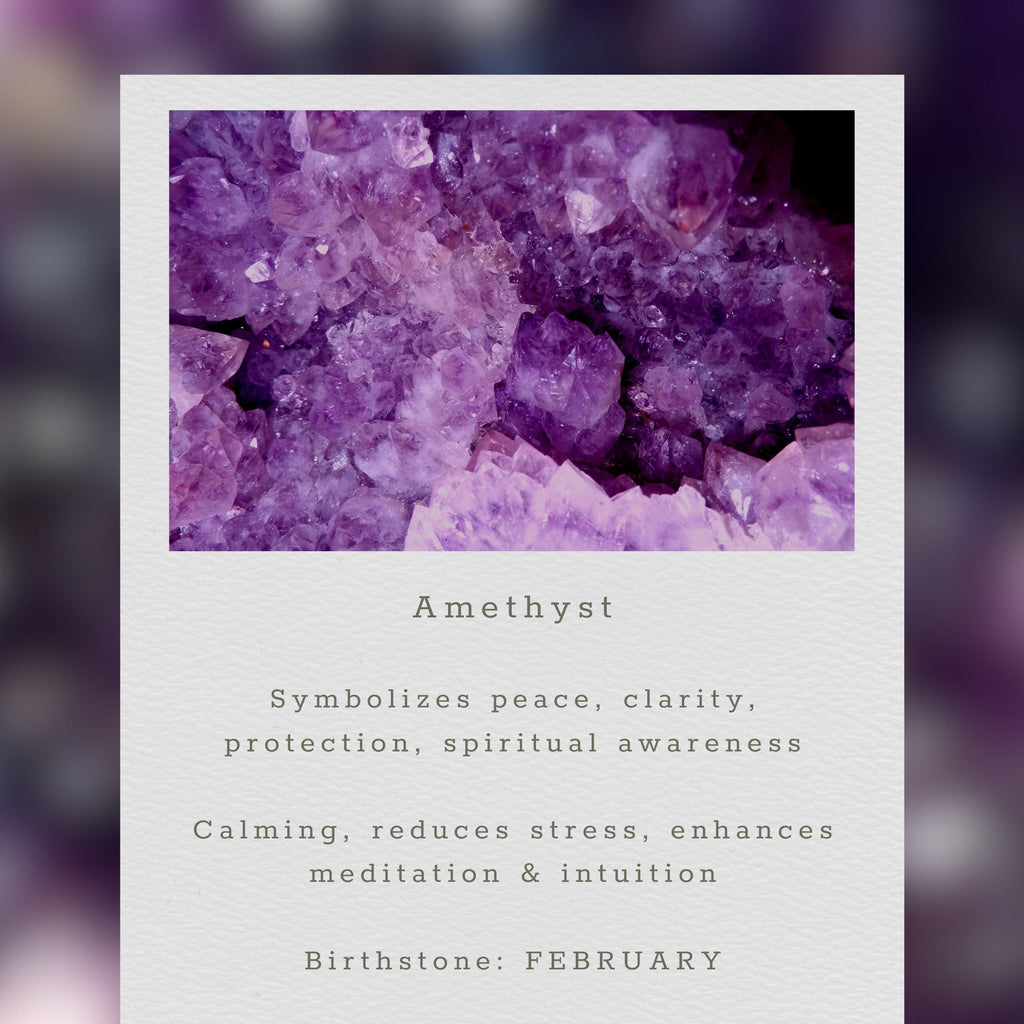 Amethyst Ballet Earrings