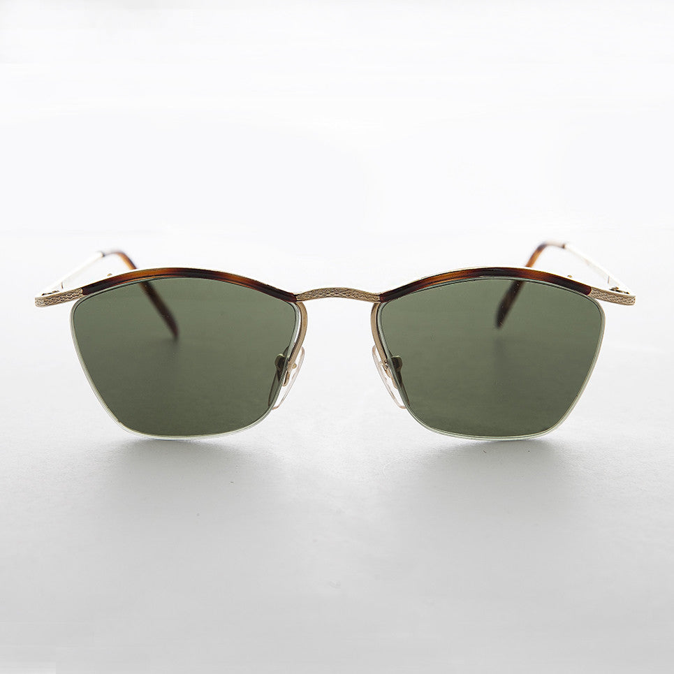 90s Gold Delicate Vintage Sunglass  - Francis