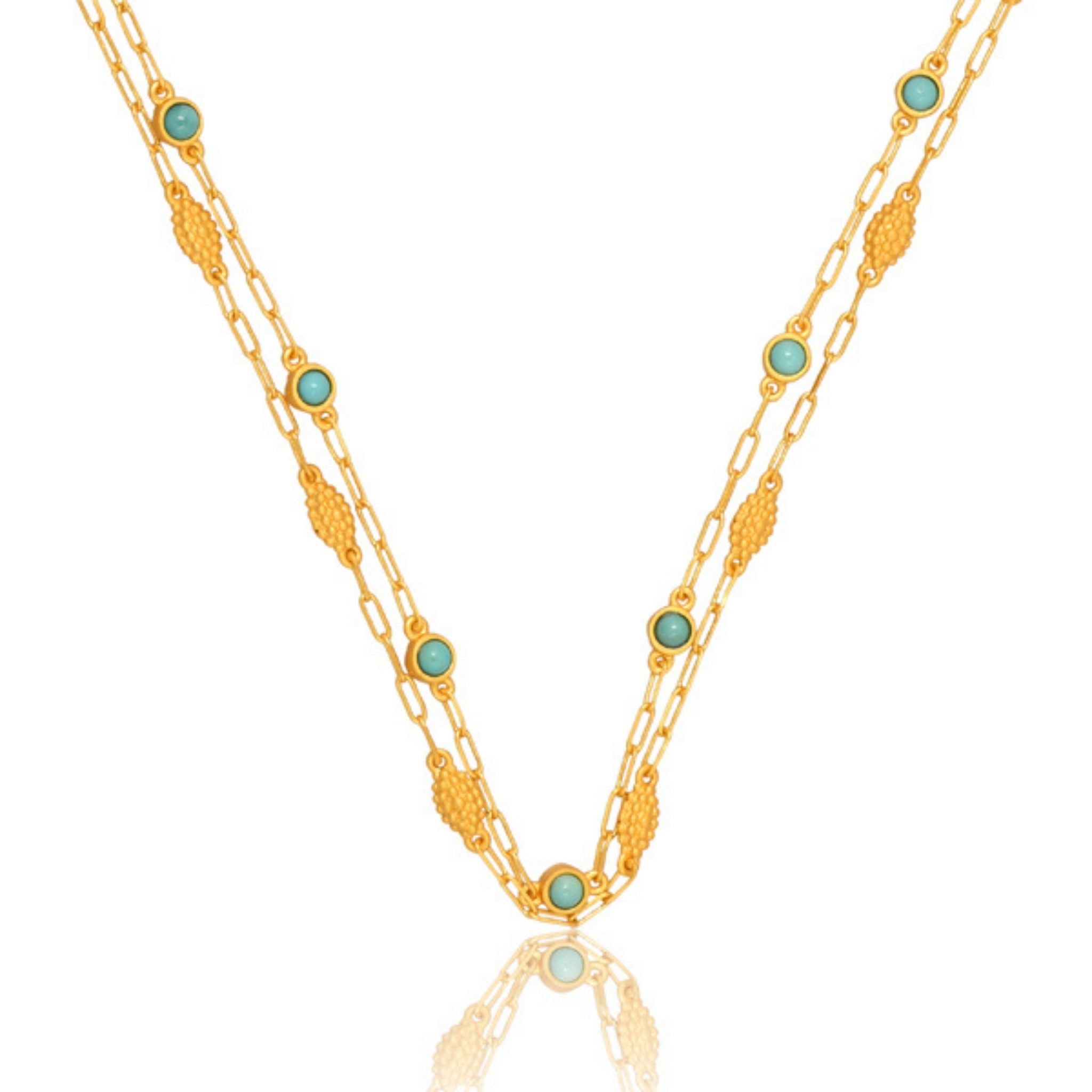 Flights of Fancy Hat Band - Turquoise