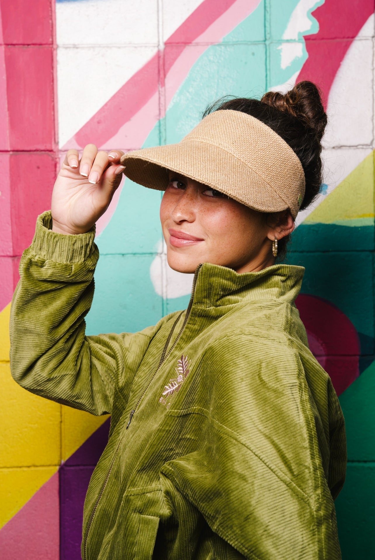 Sporty Spice Visor in Sahara
