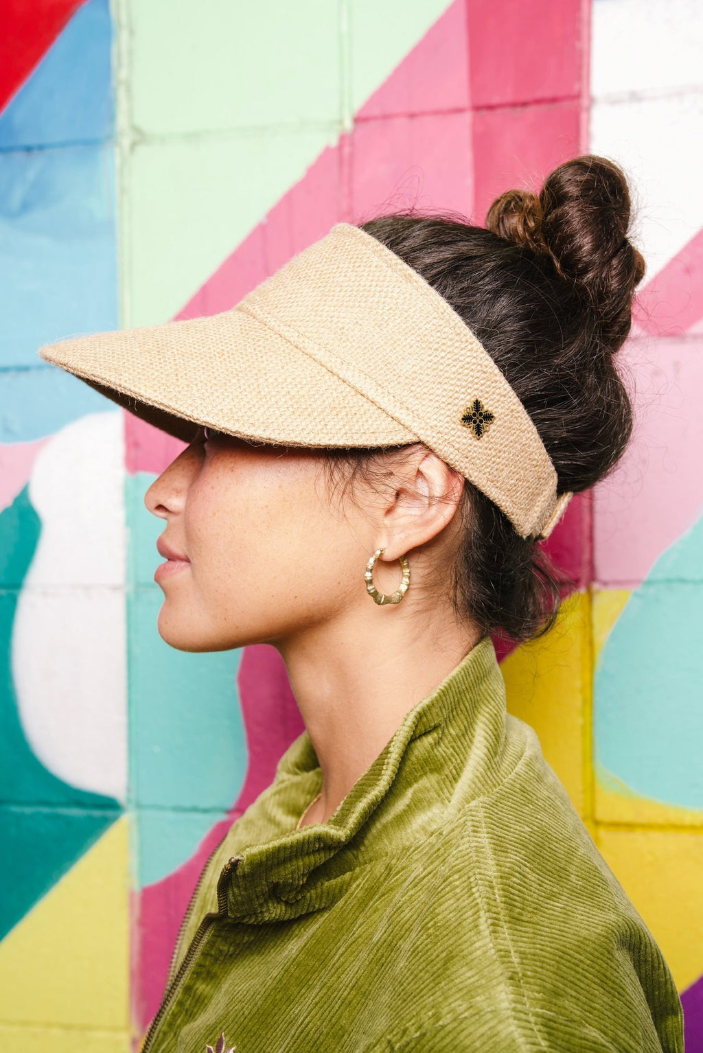 Sporty Spice Visor in Sahara