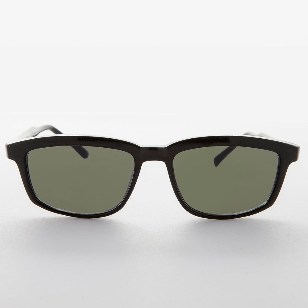Classic Nerd Rectangular Vintage Sunglass - Godard