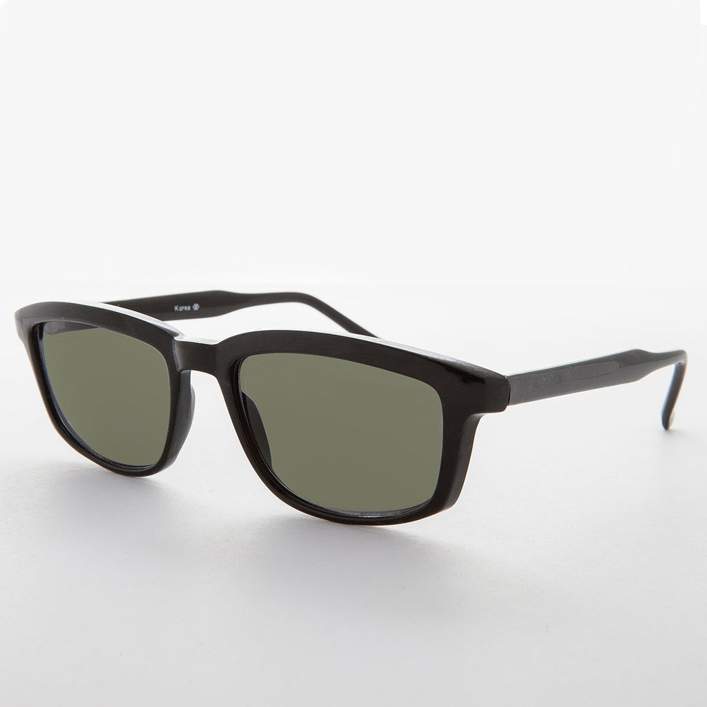 Classic Nerd Rectangular Vintage Sunglass - Godard