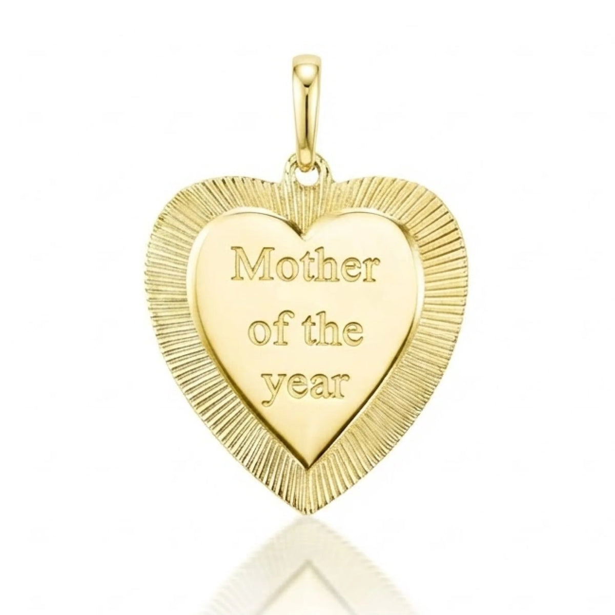 Gold "Mother of the Year" Necklace