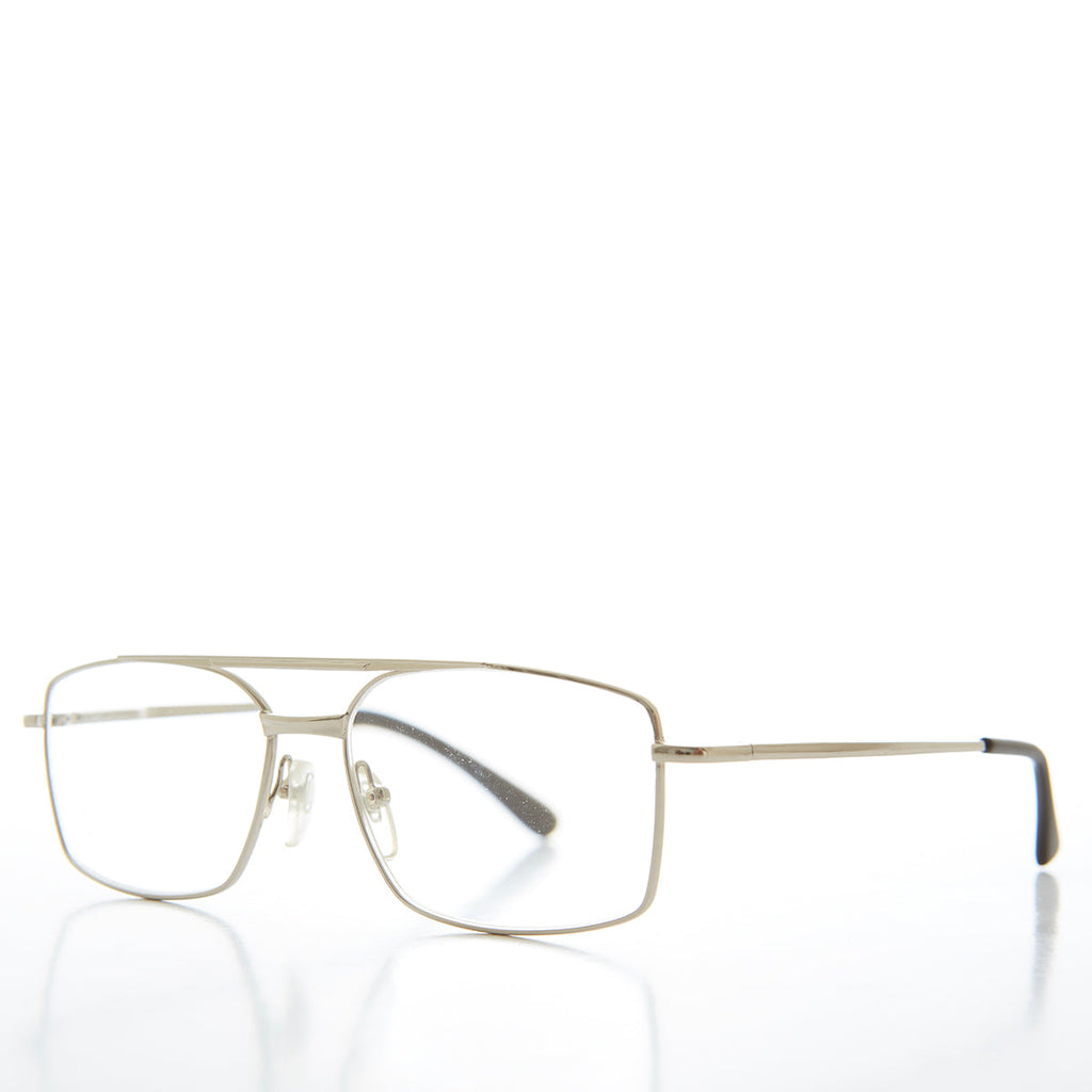 Rectangle Aviator Reading Glasses - Henry