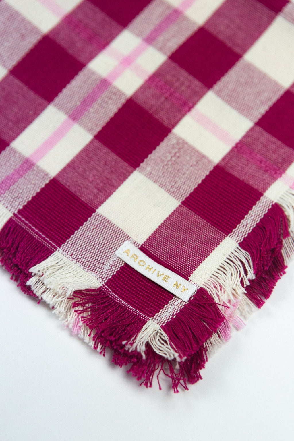 Abigail Plaid Party Napkin