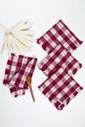 Abigail Plaid Party Napkin