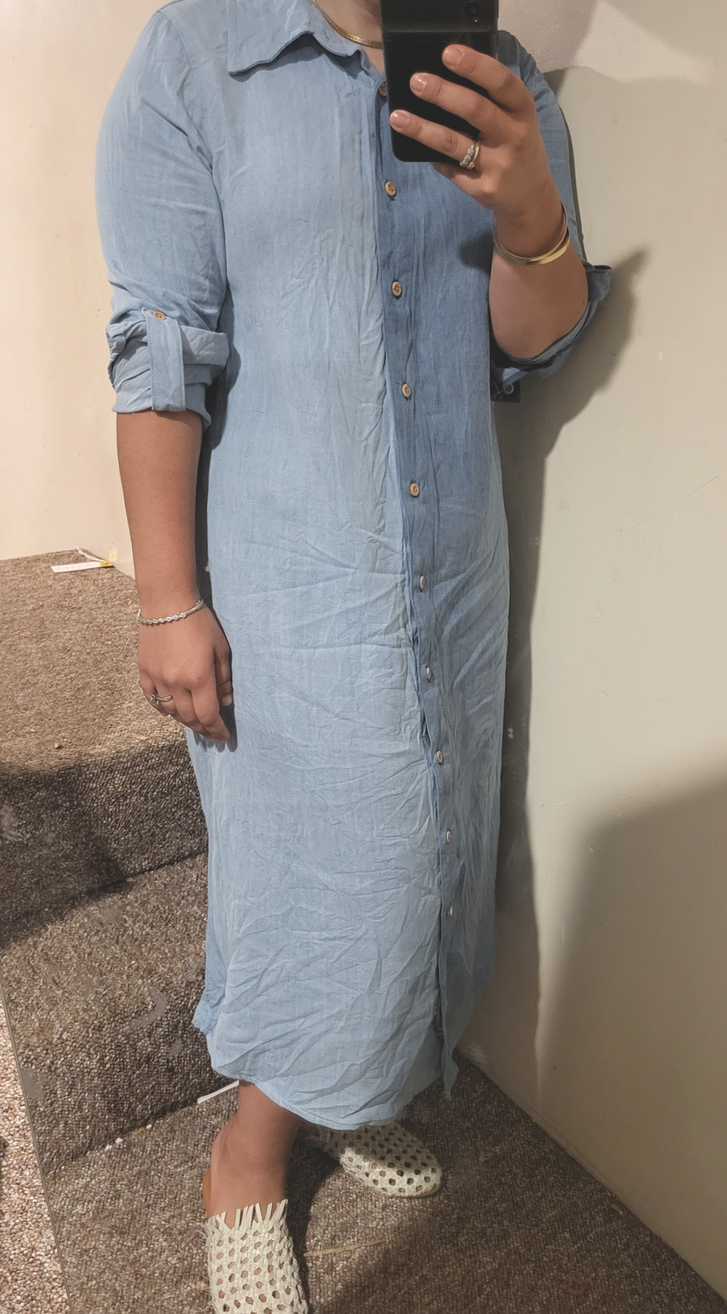 COMBO TENCEL DRESS