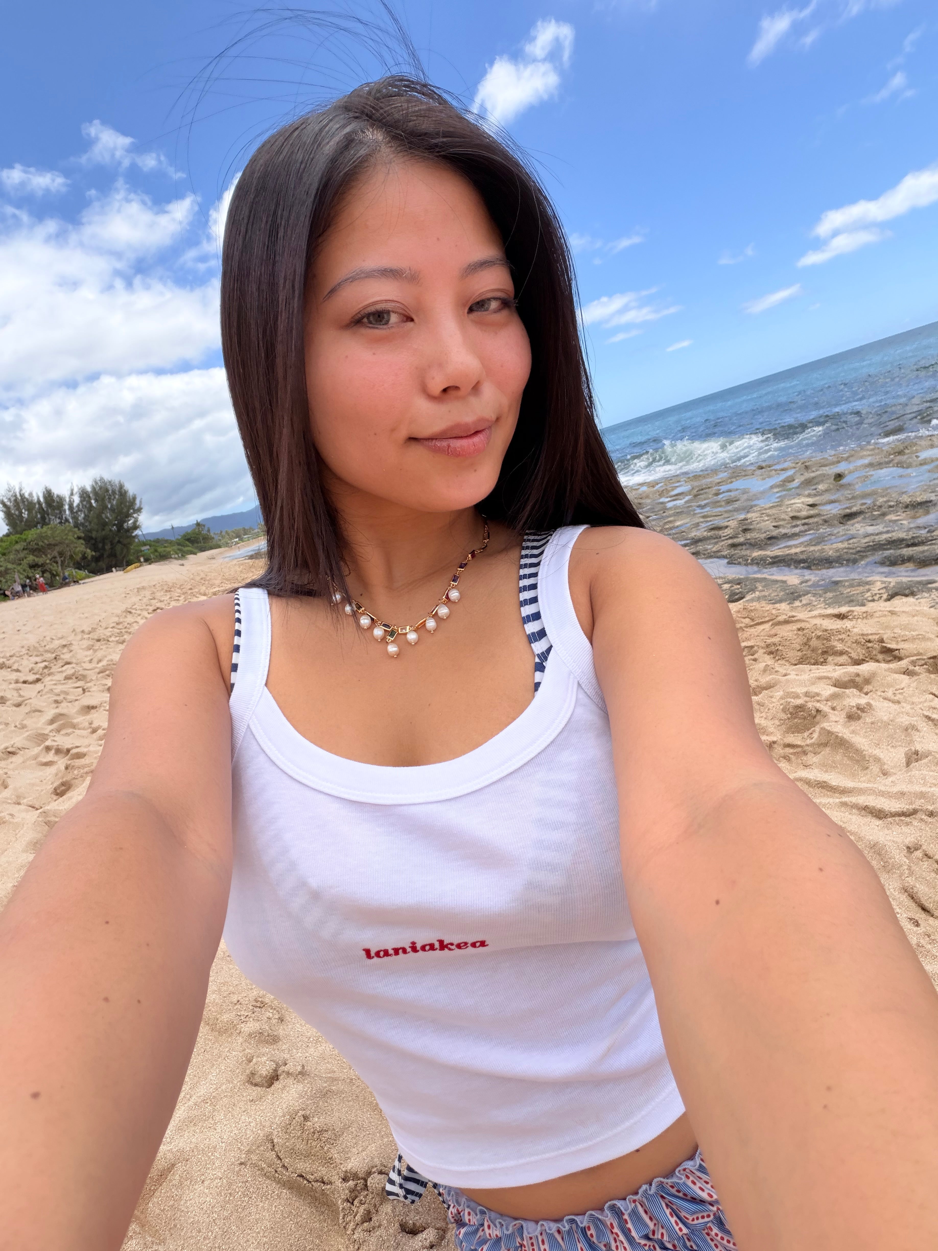 Laniakea Embroidered Baby Tank