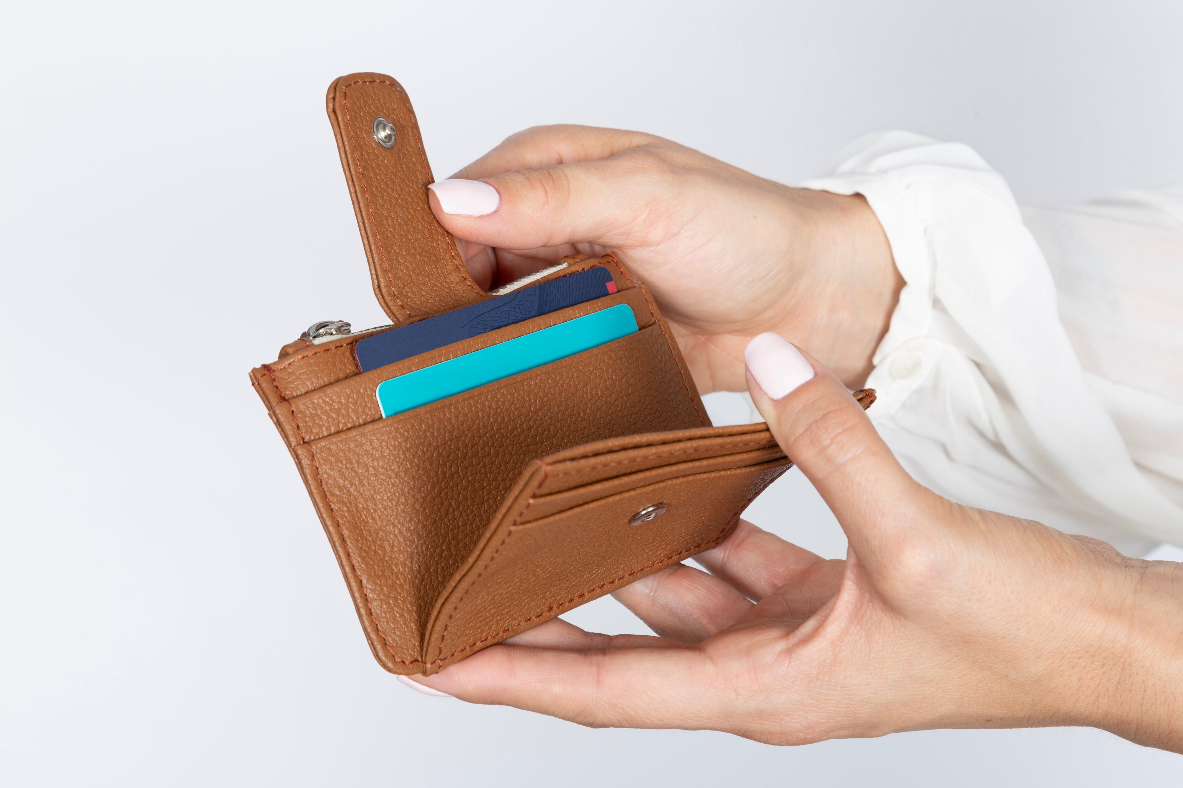 Georgie Leather Card Case