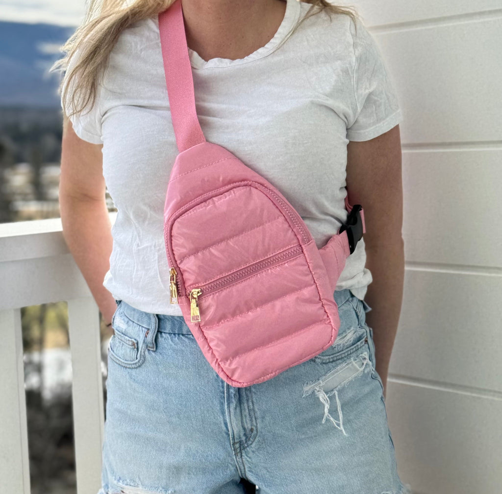 The Perry | Puffer Sling Bag