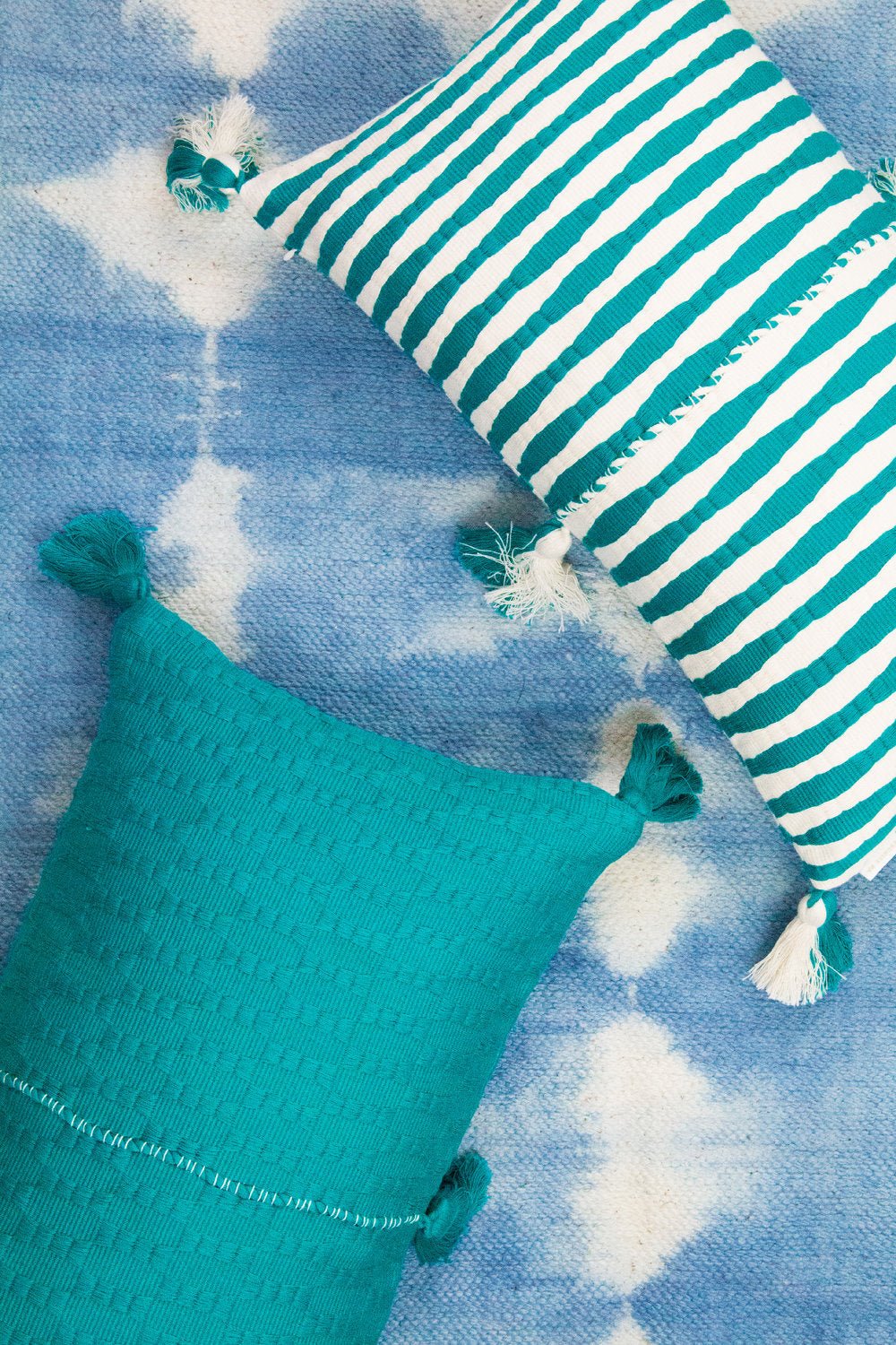 Antigua Pillow - Jade Green