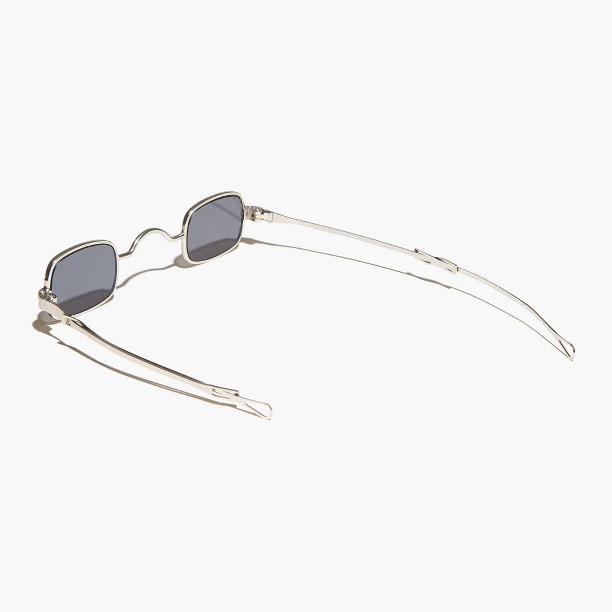 Tiny Rectangular Spectacle Sunglass with Sliding Temples - Kane
