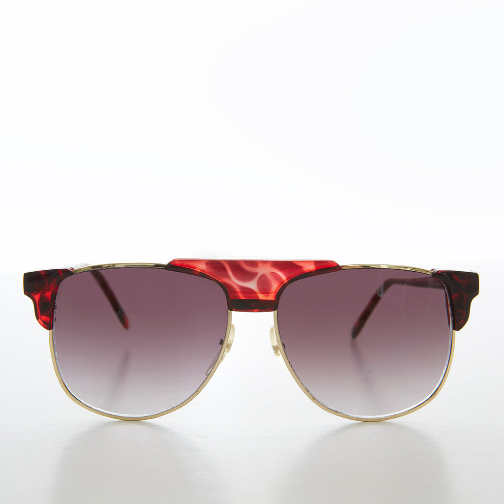 Square Unisex 80s Vintage Sunglasses - Kennith