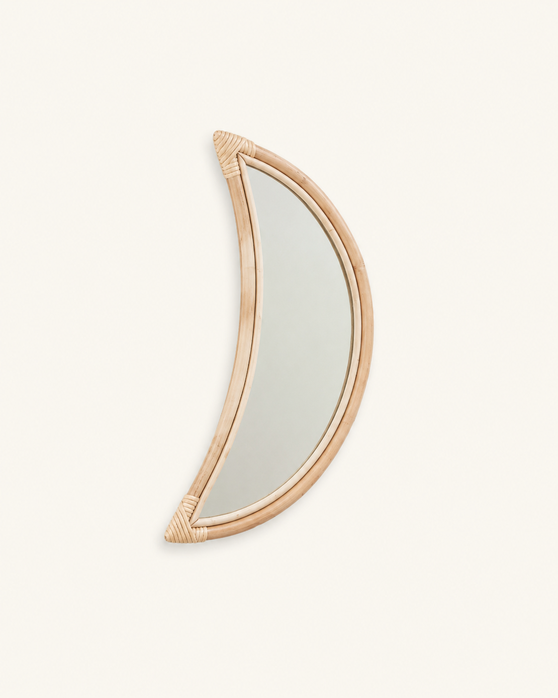 Luna Rattan Mirror