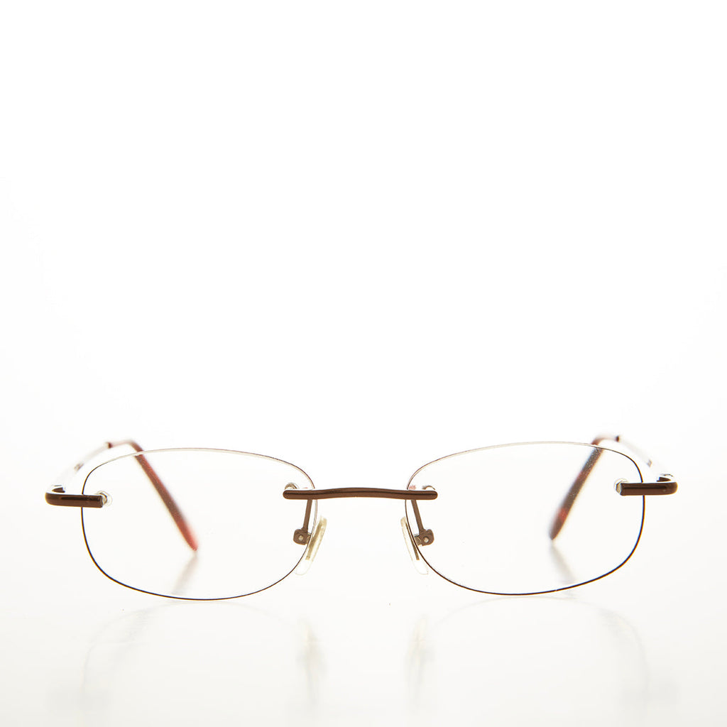 Rimless Oval Reading Glasses - Molton