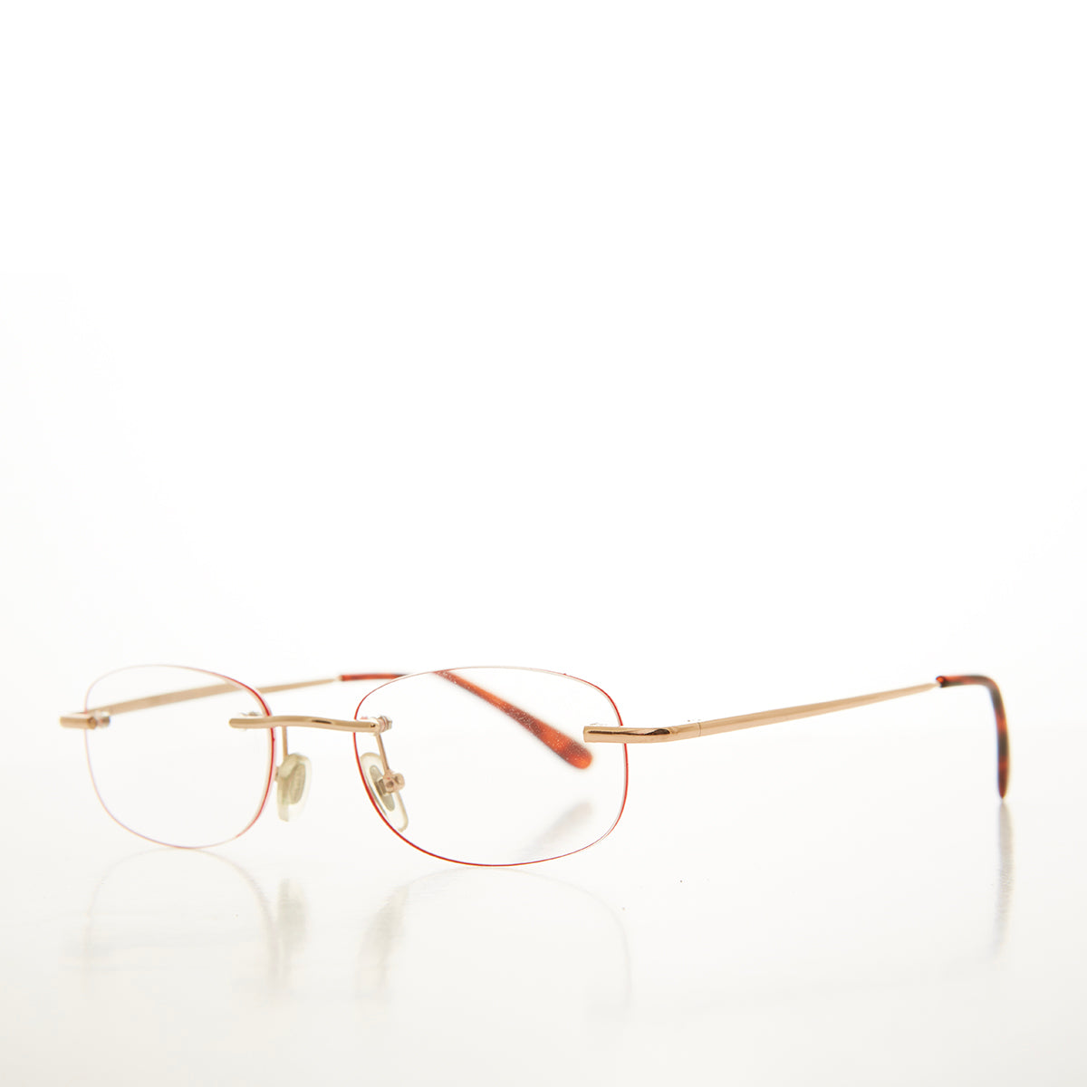 Rimless Oval Reading Glasses - Molton