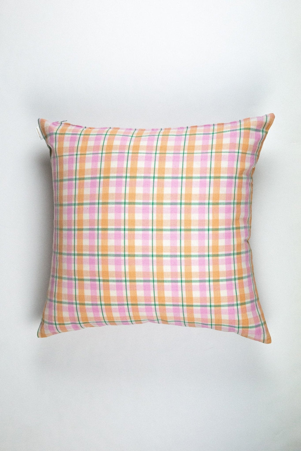Marguerite Ruffle Plaid Pillow