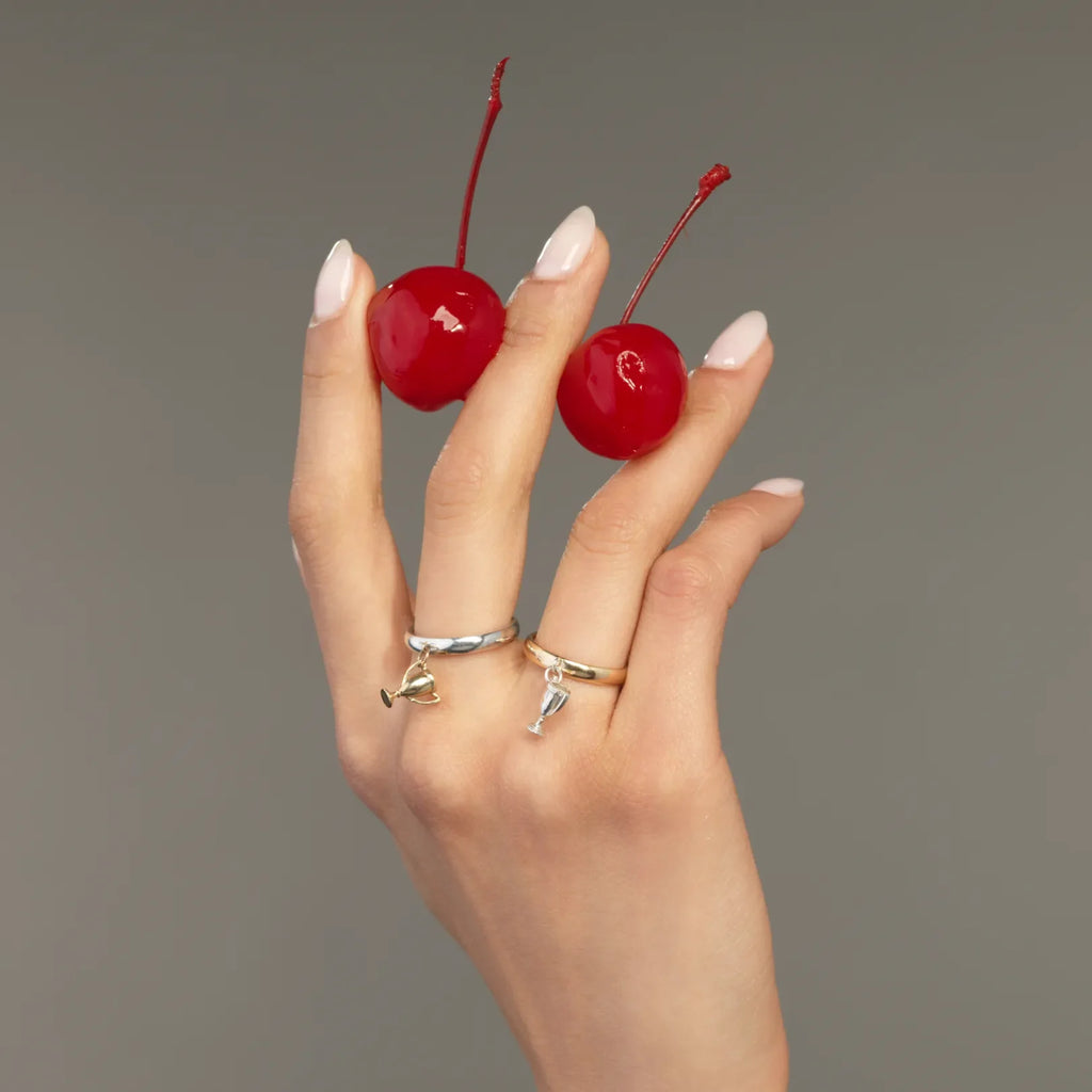 Silver Micro-Mini Trophy Ring